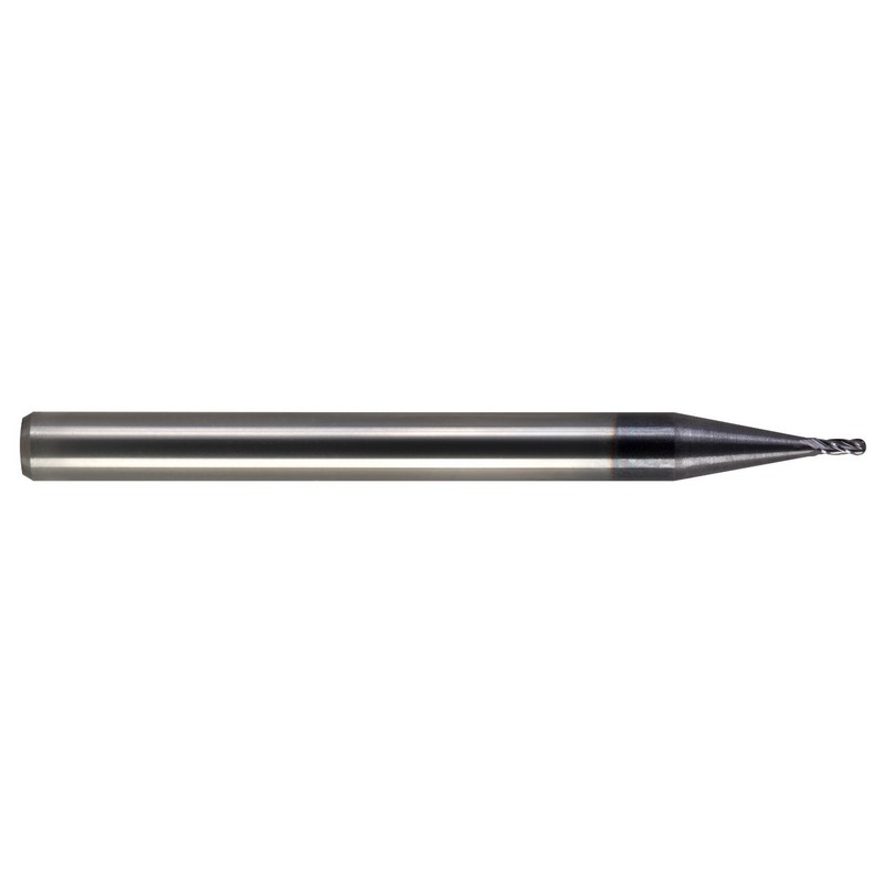 Picture of 1.5 MM 4 FLUTE BALL NOSE END MILL TIAlN